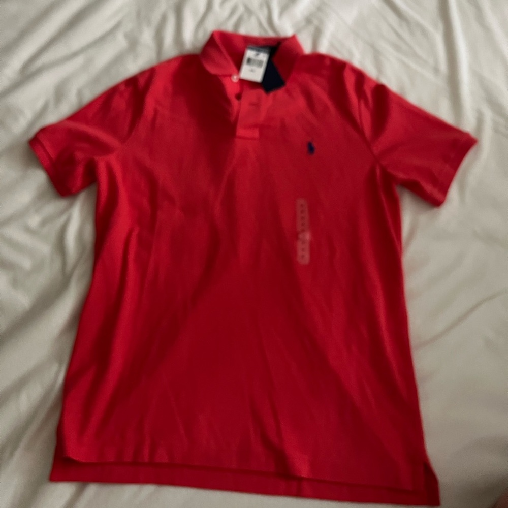 Ralph Lauren polo in red